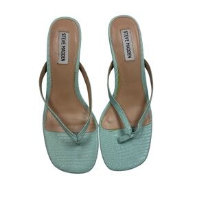 Steve Madden Light Blue Strappy Sandals